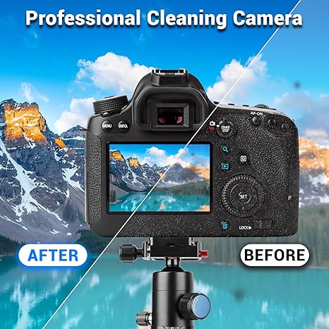 Camera Lens Cleaning Kit, 10-in-1 Camera Cleaning Kit, Camera Lens Cleaner and Camera Accessories, includes Lens Cleaning Kit/Lens Cleaner/Lens Cleaning Pen/soft Brush - Image 4